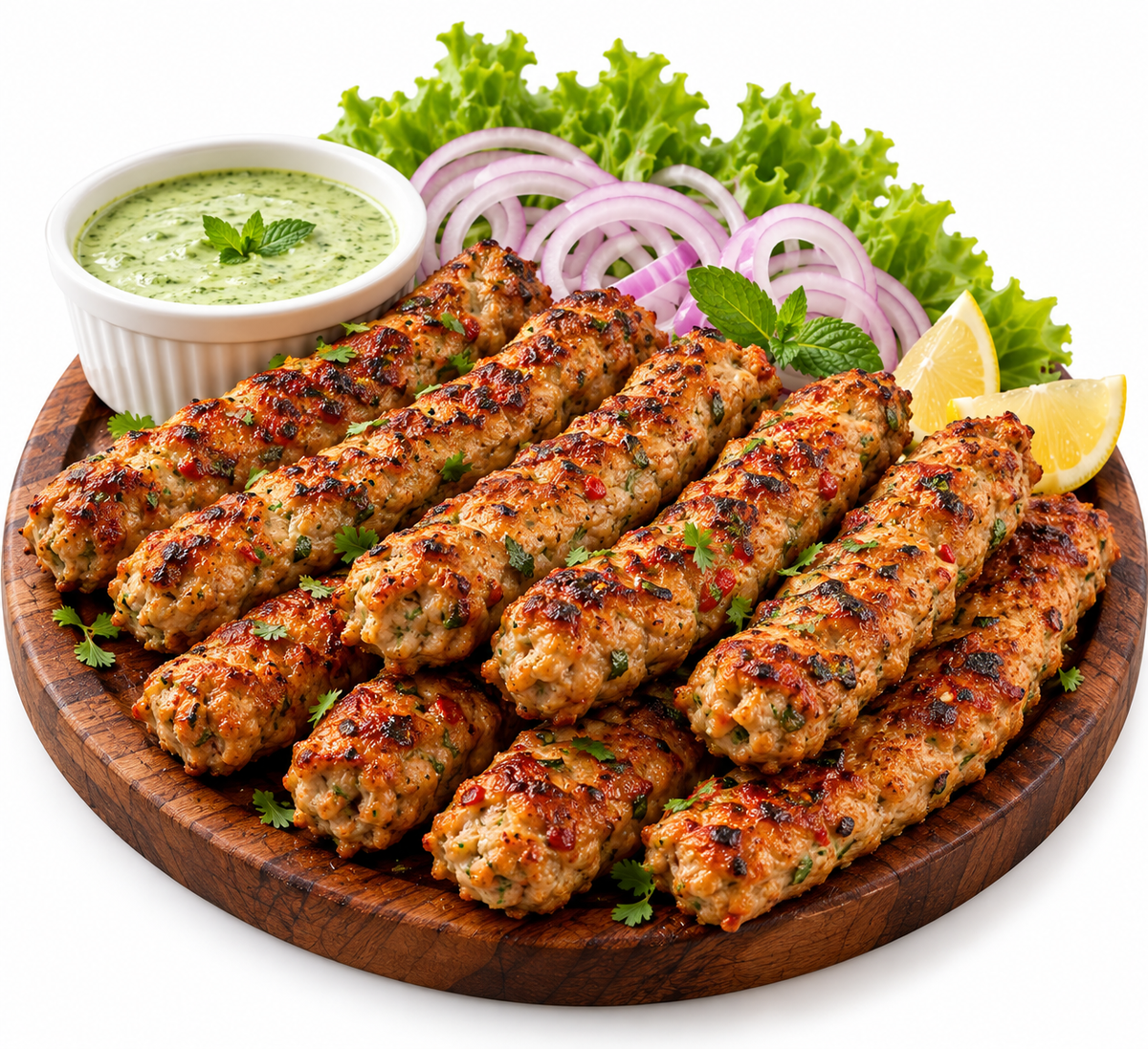 Chicken Seekh Kabab – 12 Pieces