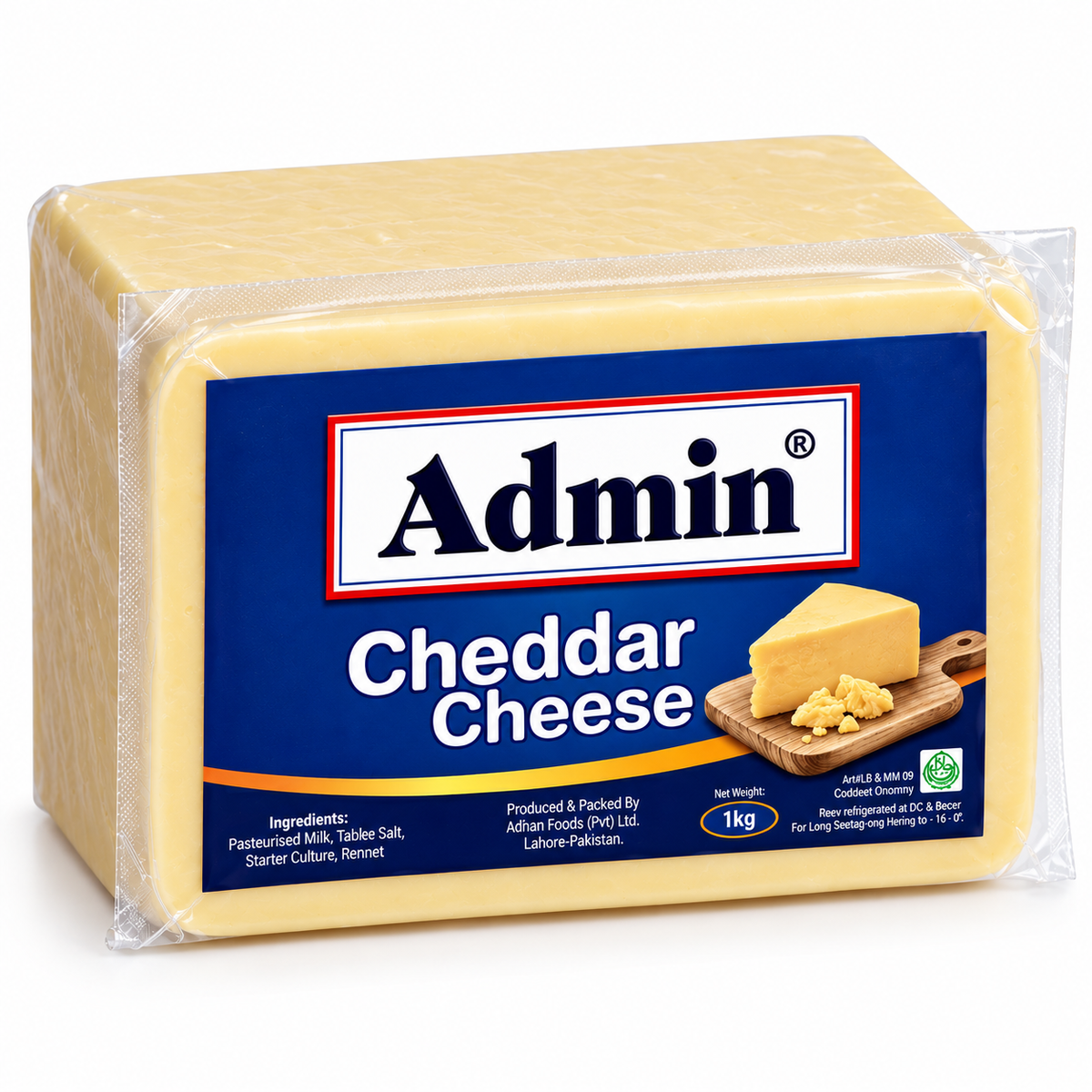 Cheddar Block 1kg