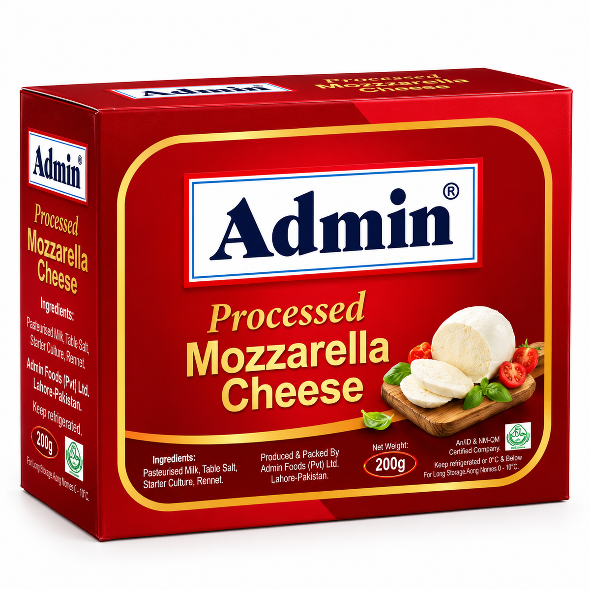 Mozzarella Block 200g