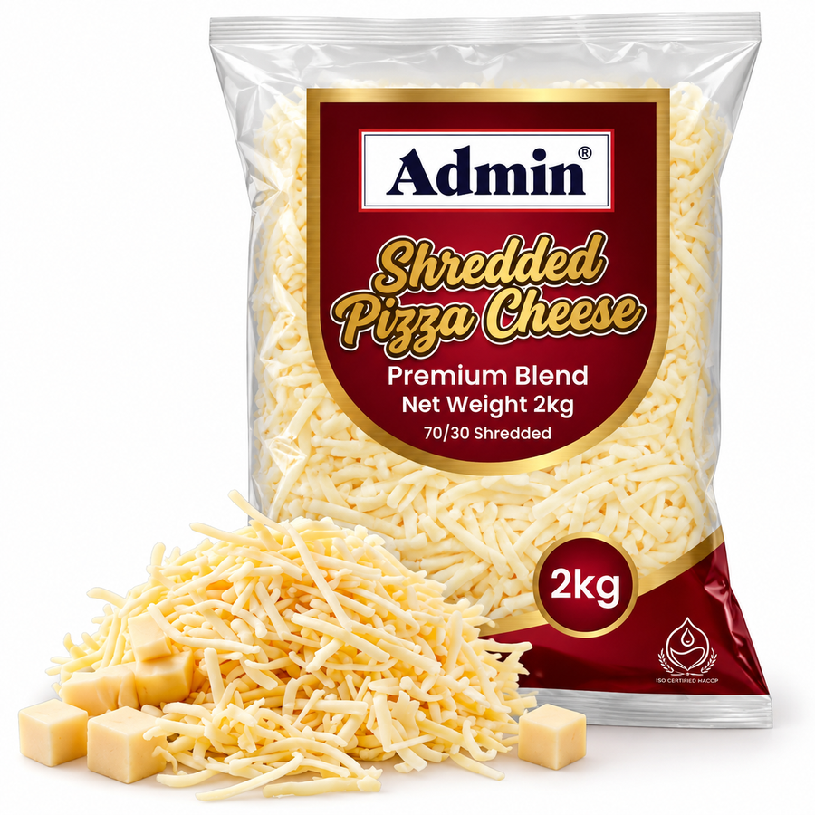 Pizza Cheese Shredded 2kg
