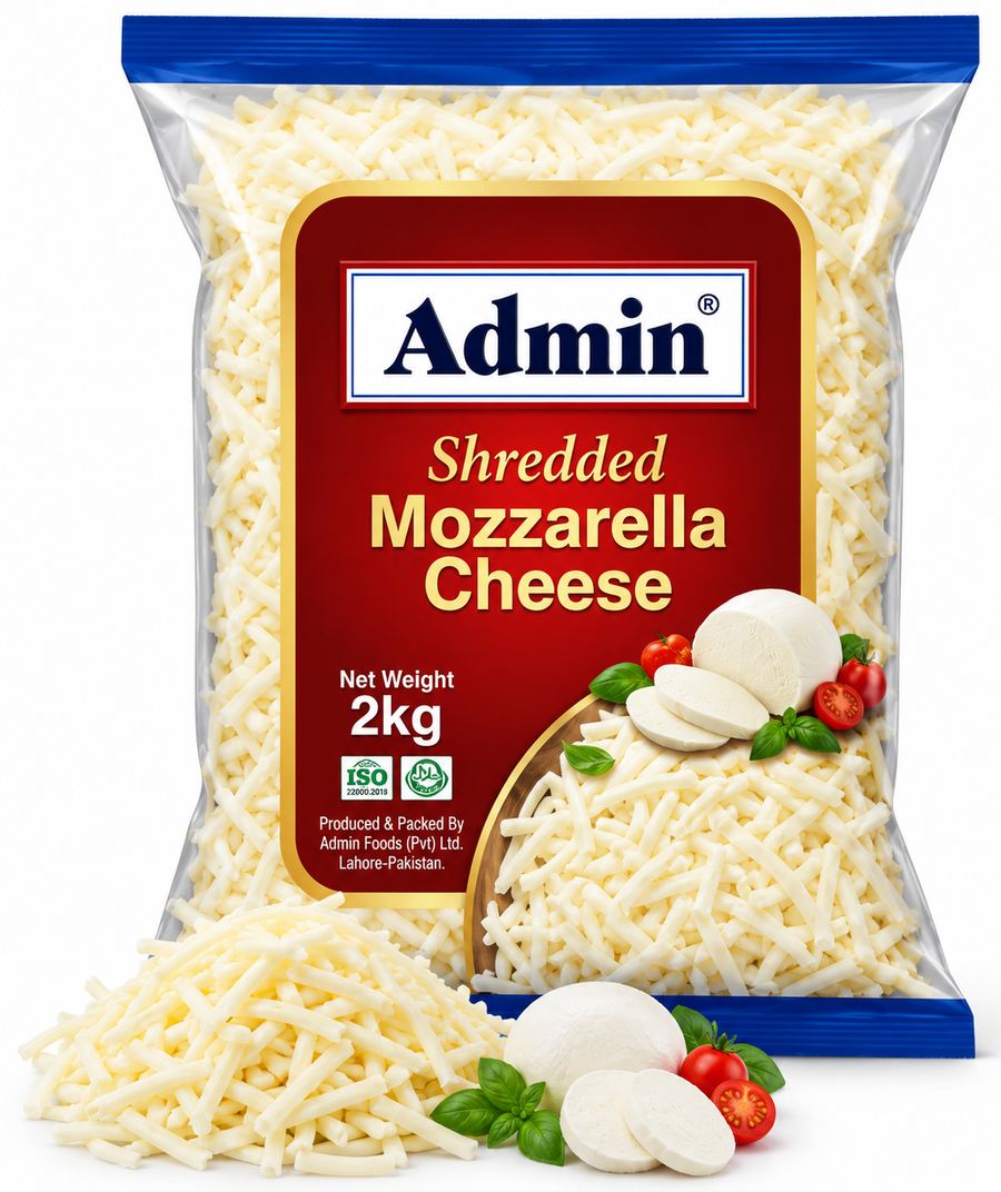 Mozzarella Shredded Cheese 2kg