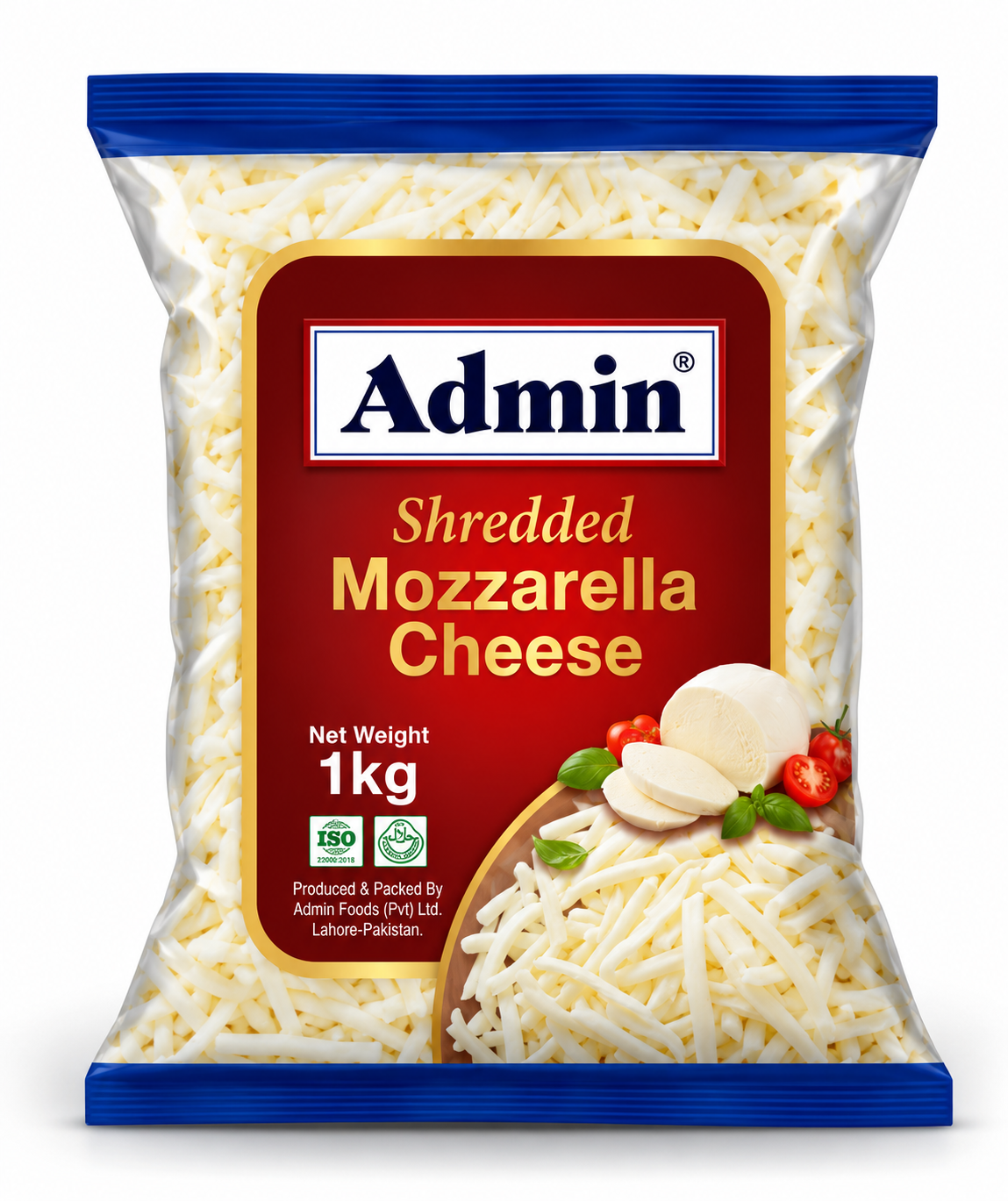 Mozzarella Shredded Cheese 1kg