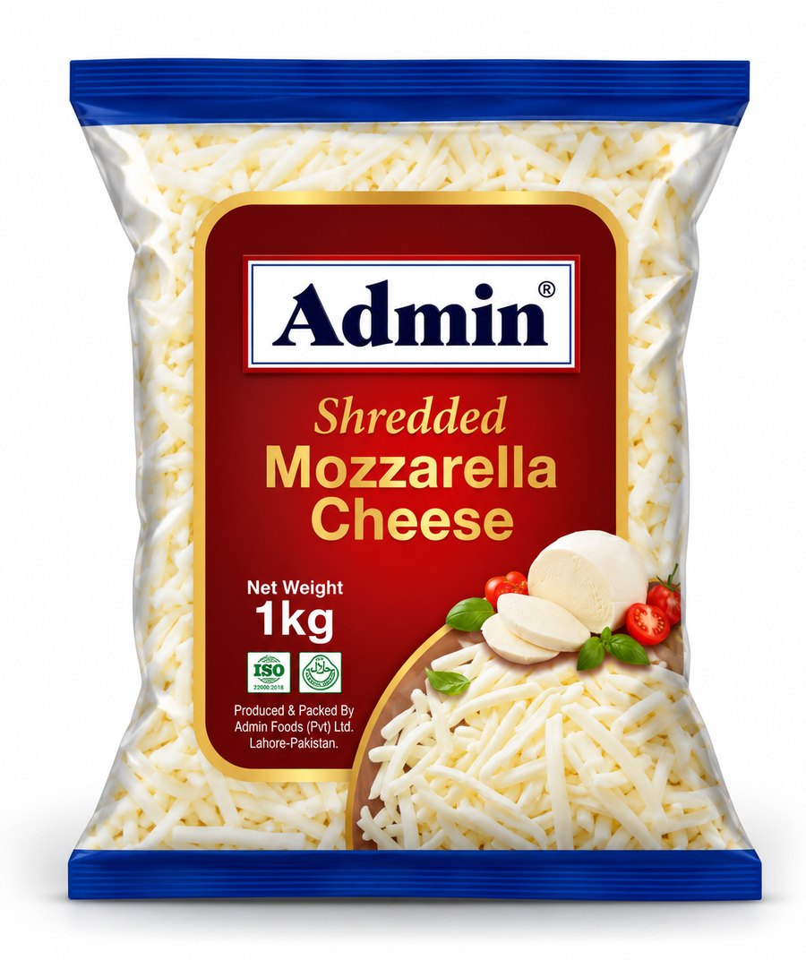 Mozzarella Shredded Cheese 1kg